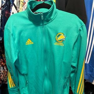 Adidas NHL California Golden Seals XL Zip Up Track Jacket